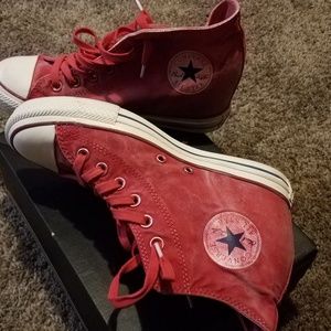 Womens Converse mid wedges